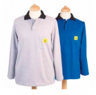 OEM PR - ESD polotričko s dlhým rukávom StaticTec, námornícky modré, S